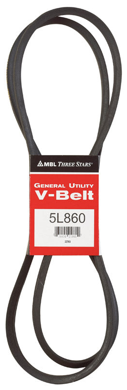 Mitsuboshi FHP General Utility V-Belt 0.63 in. W X 86 in. L For Fractional Horsepower Motors