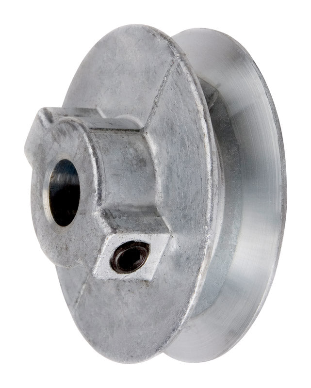 Chicago Die Cast 2 in. D X 5/8 in. D Zinc Single V-Grooved Pulley