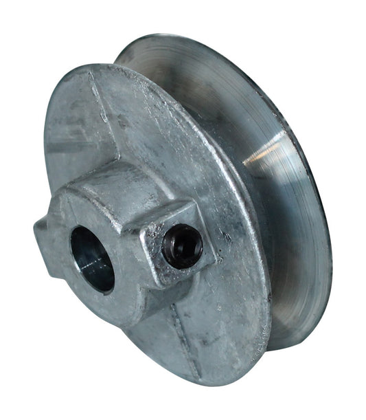 Chicago Die Cast 2-1/4 in. D X 1/2 in. D Zinc Single V-Grooved Pulley