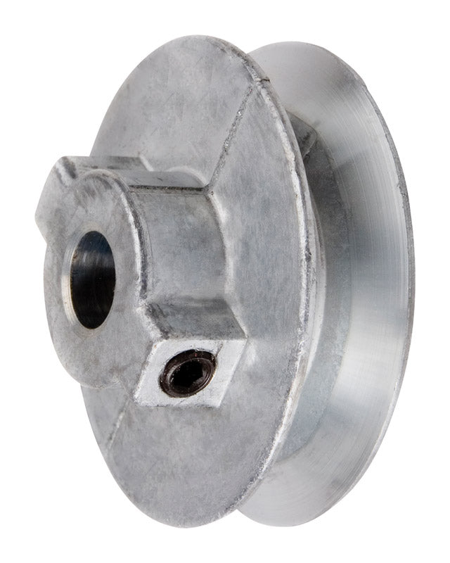 Chicago Die Cast 2-1/2 in. D X 5/8 in. D Zinc Single V-Grooved Pulley