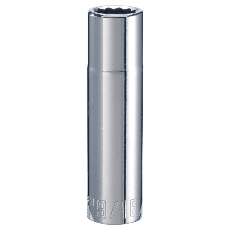 Craftsman 9/16 in. X 1/2 in. drive SAE 12 Point Deep Shallow Socket 1 pc