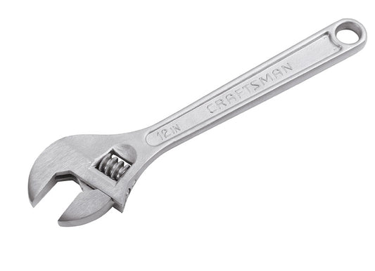 Craftsman Adjustable Wrench 12 in. L 1 pc