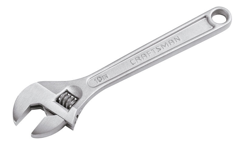 Craftsman Adjustable Wrench 10 in. L 1 pc