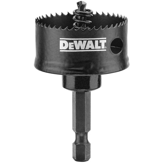 DeWalt Impact Ready 1-3/8 in. Bi-Metal 5/8 in. L X 1/4 in. D Hole Saw