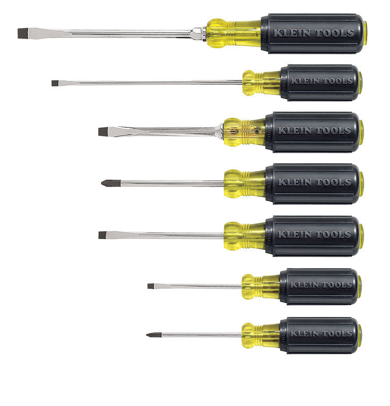 Klein Tools Phillips/Slotted Screwdriver Set 7 pc