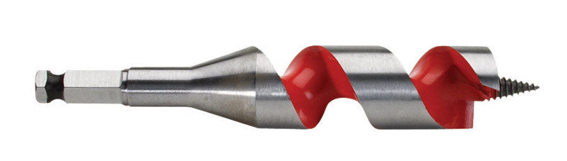 Milwaukee 1-1/8 in. D X 6 in. L Ship Auger Bit Hardened Steel 1 pc