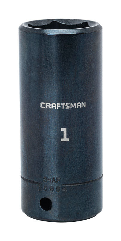 Craftsman 1 in. X 1/2 in. drive SAE 6 Point Deep Deep Impact Socket 1 pc