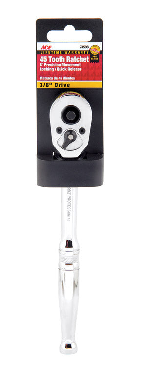 Ace Locking 3/8 in. drive Quick-Release Ratchet