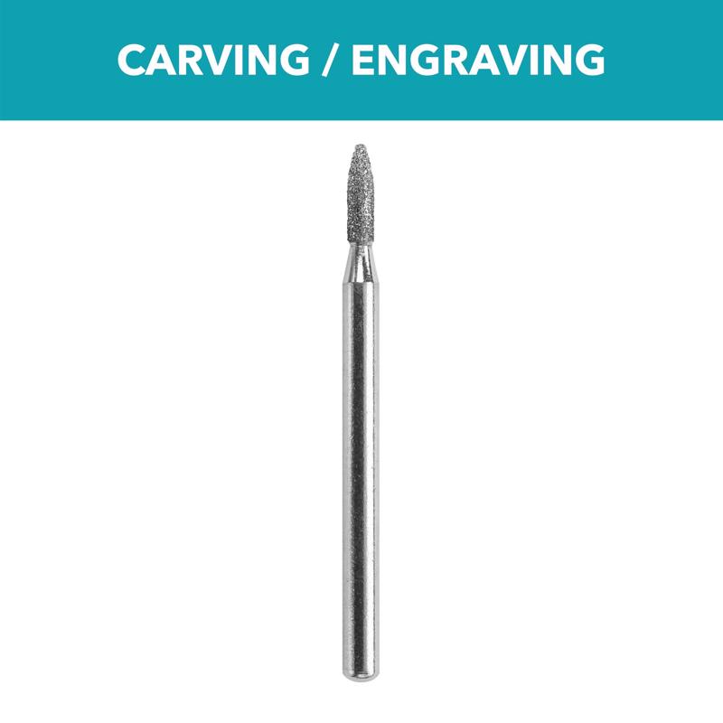 Dremel 3/32 in. D X 3/32 in. L Diamond Coated Wheel Point Tapered 35000 rpm 1 pc