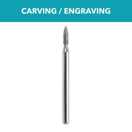 Dremel 3/32 in. D X 3/32 in. L Diamond Coated Wheel Point Tapered 35000 rpm 1 pc