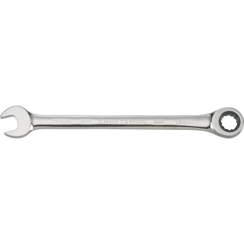Craftsman 13 mm 12 Point Metric Ratcheting Wrench 6.5 in. L 1 pc