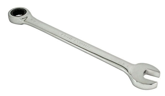 Craftsman 5/8 in. 12 Point SAE Ratcheting Wrench 8 in. L 1 pc
