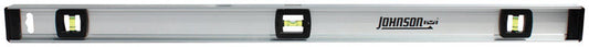 Johnson 36 in. Aluminum I-Beam Level 3 vial