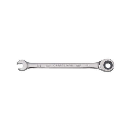 Craftsman 1/4 in. X 1/4 in. 12 Point SAE Ratcheting Combination Wrench 5.8 in. L 1 pc