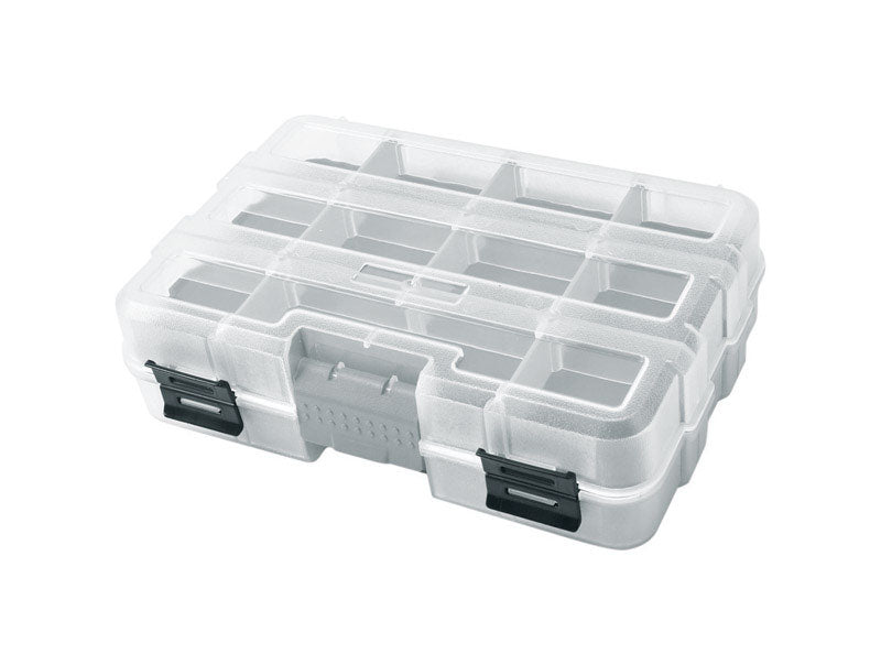 Ace 6-1/2 in. W X 8-7/8 in. H Double-Sided Organizer Plastic Clear