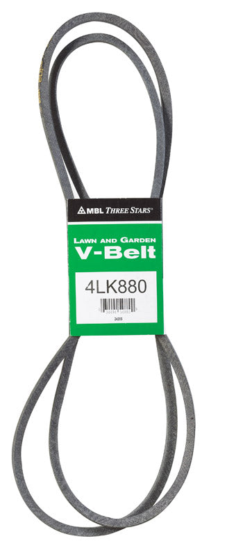 Mitsuboshi Super KB Standard V-Belt 0.5 in. W X 88 in. L For Riding Mowers