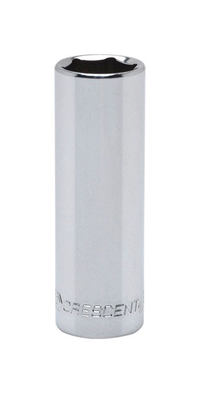 Crescent 7/8 in. X 3/8 in. drive SAE 6 Point Deep Socket 1 pc