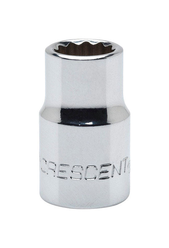 Crescent 16 mm X 3/8 in. drive Metric 12 Point Standard Socket 1 pc