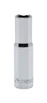 Crescent 8 mm X 3/8 in. drive Metric 6 Point Deep Socket 1 pc