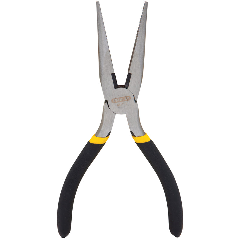 Stanley 6 in. Steel Fixed Joint Long Nose Pliers