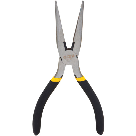 Stanley 6 in. Steel Fixed Joint Long Nose Pliers