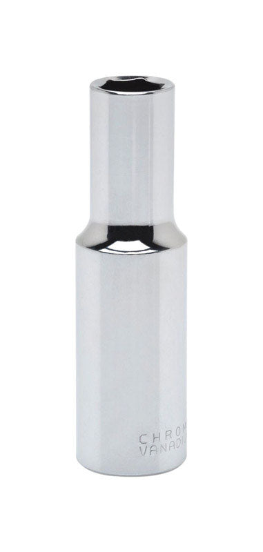 Crescent 15 mm X 1/2 in. drive Metric 6 Point Deep Socket 1 pc