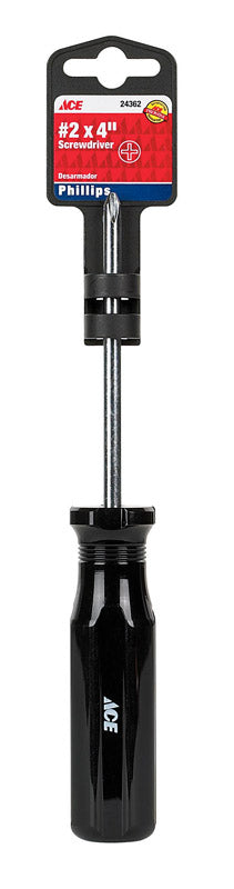 Ace No. 2 X 4 in. L Phillips Screwdriver 1 pc