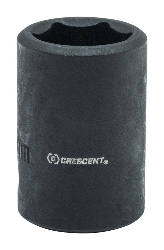 Crescent 15 mm X 1/2 in. drive Metric 6 Point Impact Socket 1 pc