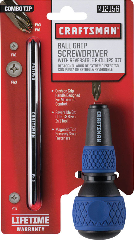 Craftsman Multi-Bit Screwdriver 6 in.