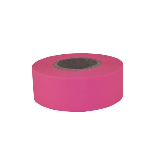 C.H. Hanson Fluorescent Sub-Zero 150 ft. L X 1.2 in. W PVC Flagging Tape Fluorescent Pink