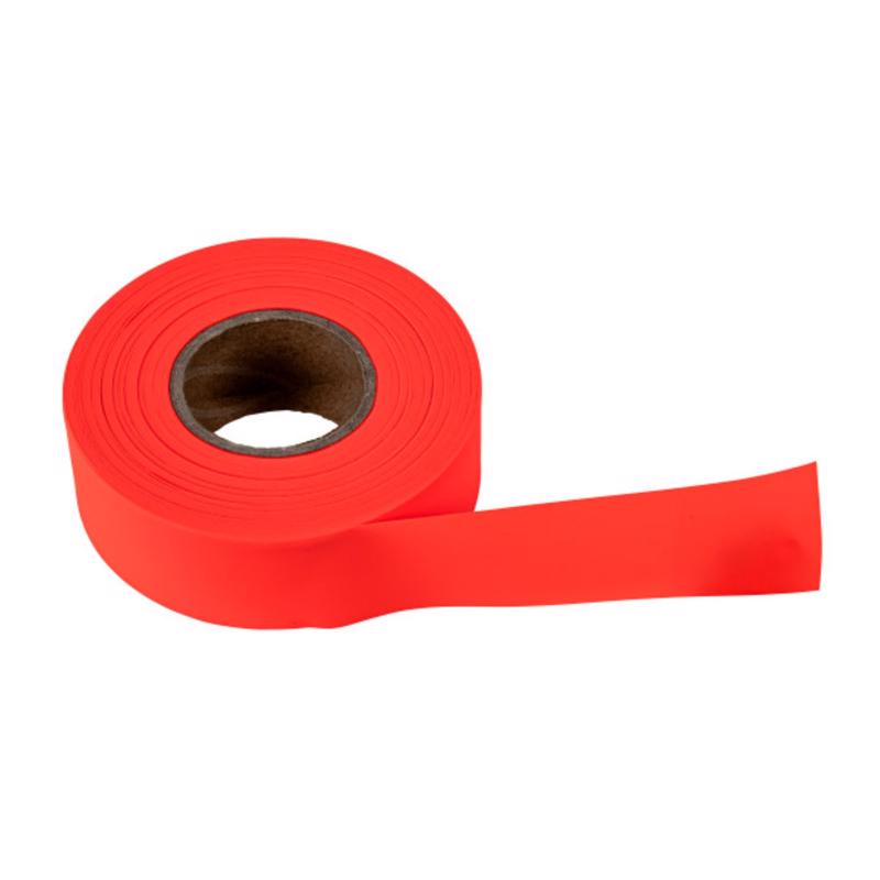 C.H. Hanson Fluorescent Sub-Zero 150 ft. L X 1.2 in. W Blend Flagging Tape Fluorescent Orange