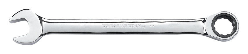 GEARWRENCH 3/8 inch in. X 3/8 inch in. 12 Point SAE Ratcheting Combination Wrench 6.256 in. L 1 pc