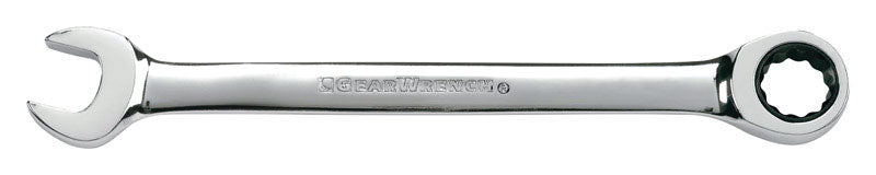GEARWRENCH 18 mm 12 Point Metric Ratcheting Combination Wrench 9.33 in. L 1 pc