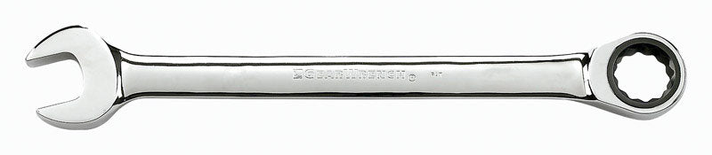 GEARWRENCH 7/16 inch in. X 7/16 inch in. 12 Point SAE Ratcheting Combination Wrench 6.508 in. L 1 pc