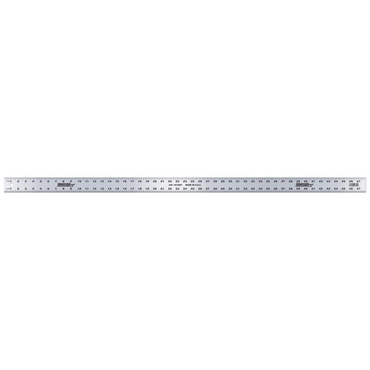 Johnson 48 in. L X 2 in. W Aluminum Heavy Duty Straight Edge SAE