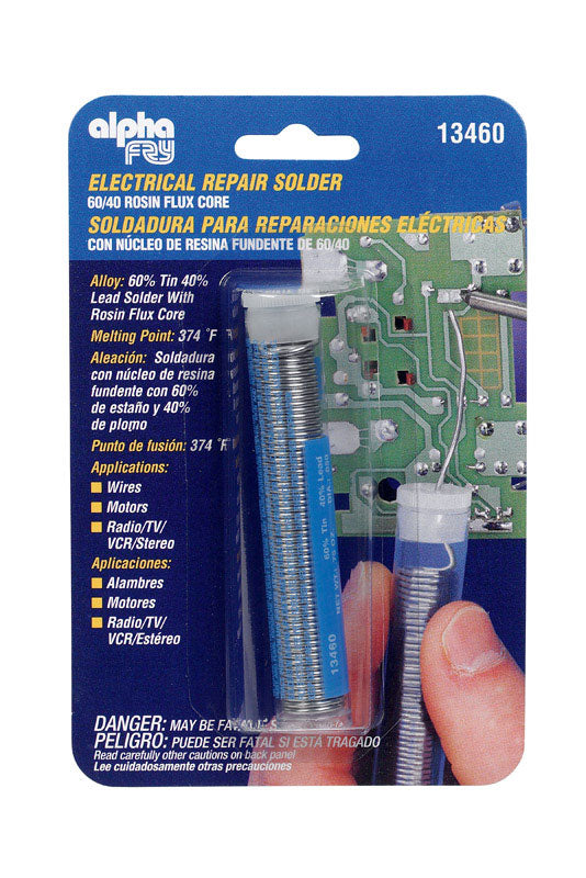 Alpha Fry 3/4 oz Repair Solder 0.05 in. D Tin/Lead 60/40 1 pc