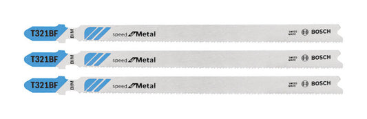 Bosch 5-1/4 in. Bi-Metal T-Shank Wavy set and milled Jig Saw Blade 12 TPI 3 pk