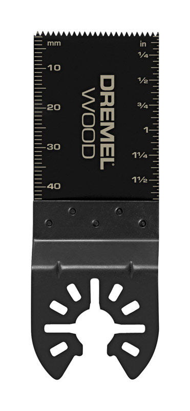 Dremel Multi-Max 1.25 in. High Carbon Steel Wood Flush Cut Blade 1 pk