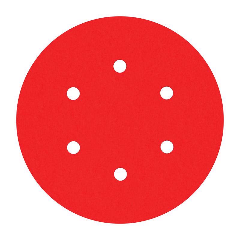 Diablo 6 in. Ceramic Blend Hook and Lock Sanding Disc 100 Grit Medium 10 pk