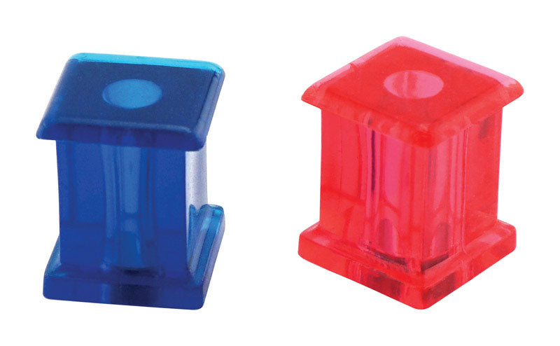 Magnet Source .625 in. L X .5 in. W Assorted Magnetic Push Pins 10 pc