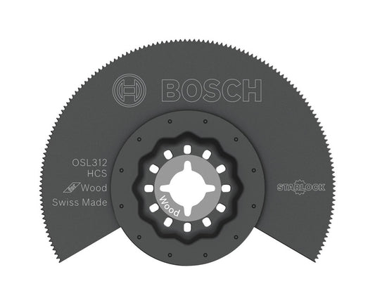 Bosch Starlock 3-1/2 in. X 4 in. L High Carbon Steel Segment Blade 1 pk
