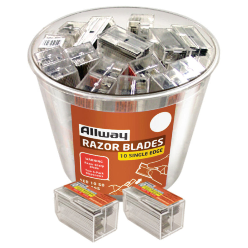 Allway Steel Single Edge Razor Blade 1-9/16 in. L 10 pk