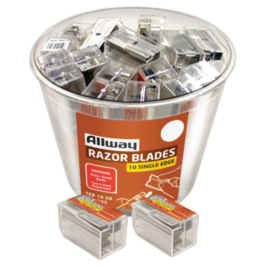 Allway Steel Single Edge Razor Blade 1-9/16 in. L 10 pk
