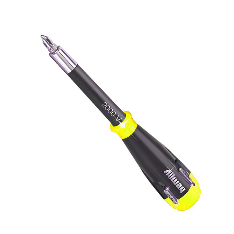 Allway Shockproof 4-in-1 Screwdriver 6 in.