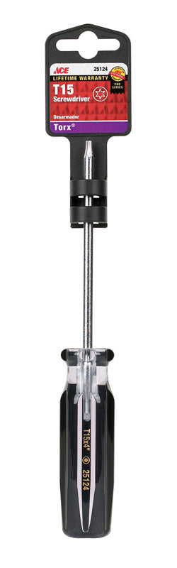 Ace T15 X 4 in. L Torx Screwdriver 1 pc