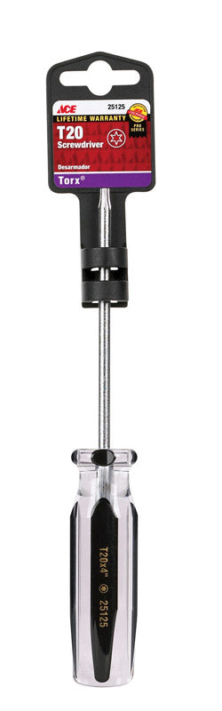 Ace T20 X 4 in. L Torx Screwdriver 1 pc