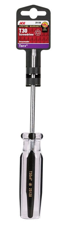 Ace T30 X 4 in. L Torx Screwdriver 1 pc