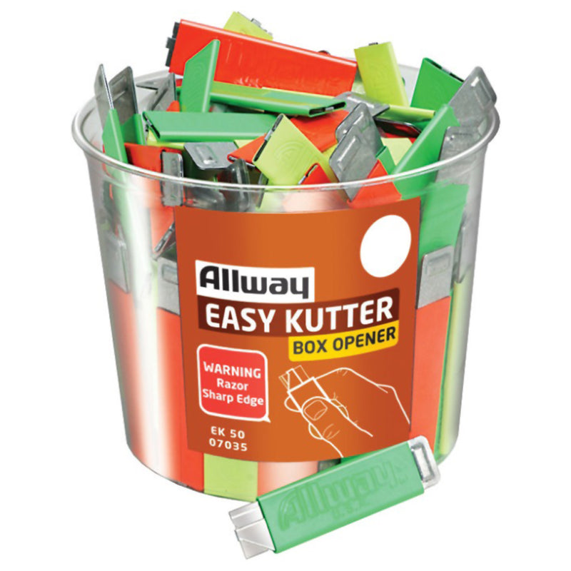 Allway Easy Kutter 5.9 in. Sliding Box Cutter Assorted 50 pk
