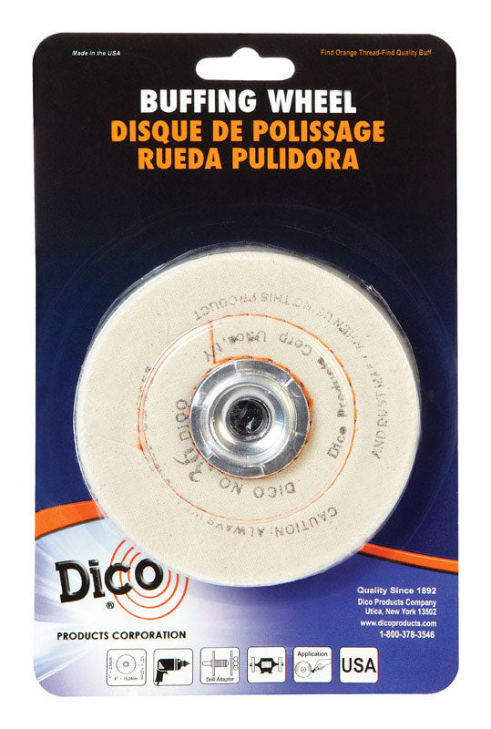 Dico Cordless 4 in. Buffing Wheel