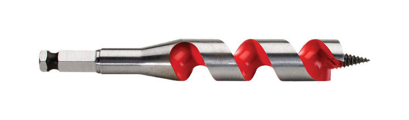 Milwaukee 3/8 in. D X 6 in. L Ship Auger Bit Hardened Steel 1 pc
